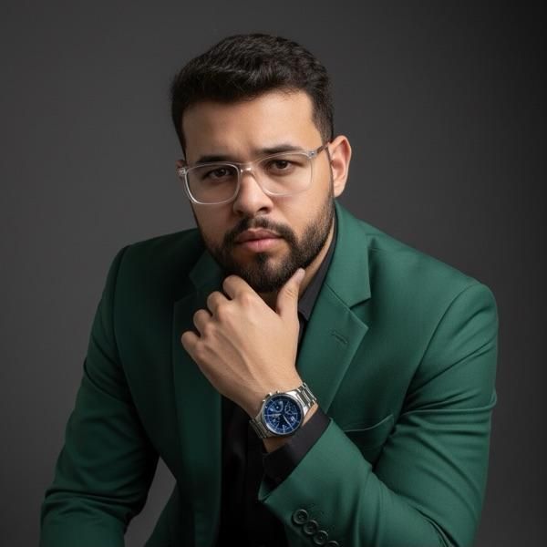 Rodrigo, barbeiro e fundador da Rituno